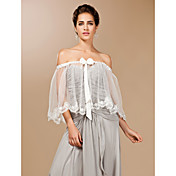 Tulle And Lace Wedding  Shawl