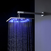 Sprinkle® by Lightinthebox - 12 inch Brass Shower Head with Color Changing LED Light