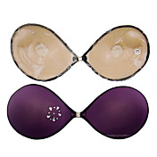 Silicone Full Coverage Strapless Dramatic Lift Front Closure Wedding/Party Bra (More Colors)