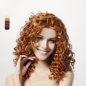 Capless Long Top Grade Quality Synthetic Curly Hair Wig 15 Colors To Choose