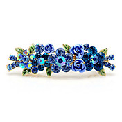 Gorgeous Alloy With Rhinestones Wedding Barrette