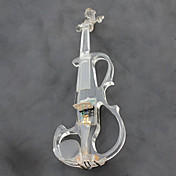 Yinyi - (MYD-01) 4/4 High-Grade Luminous Crystal Electric Violin Outfit (Blue LED)