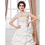 Short Sleeve Lace Special Occasion Jacket/Wedding Wrap(More Colors)