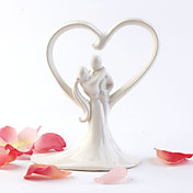Ivory Sweet Hug Wedding Cake Topper