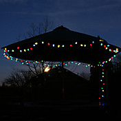 100 Colorful Outdoor Led Solar Fairy Lights Christmas Decor Lamp Gifts