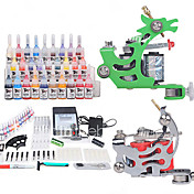 Professional Tattoo  Kit with 2 guns and New LCD Dual Output Power Supply