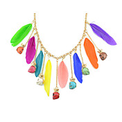 Gorgeous Alloy With Feather Women's Necklace(More Colors)