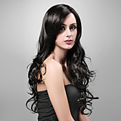 Capless Extra Long High Quality Synthetic Natural Look Black Curly Hair Wig