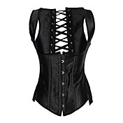 Viscose Strapless Front Busk Closure Corsets Shapewear