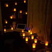 12- LED Candle Light Warm Yellow Candle Wedding or Party Gifts