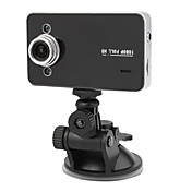 1080P 2.7 Inch Display Car DVR with Night Vision, Motion Detection