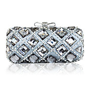 Shining Satin with Crystal Evening Handbags/Clucthes(More Colors)