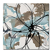 Oil Painting Stretched Canvas Prints Abstract 24