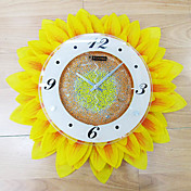 Country Sunflower Wall Clock 17