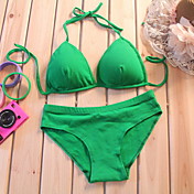 Lady No Wire Bikini Bra Set