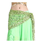 Performance Dancewear Chiffon with Sequins Belly Dance Belt For Ladies More Colors
