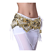 Performance Dancewear 218 Coins Velvet Belly Dance Belt For Ladies More Colors