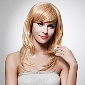 Capless Long High Quality Synthetic Staight Blonde Hair Wig 