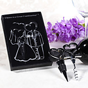Two Hearts Wine Favor Set 
