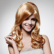 Capless Long High Quality Synthetic Light Blonde Curly Hair Wig
