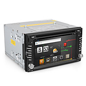 6.2-inch 2 Din TFT Screen In-Dash Car DVD Player With Bluetooth,Navigation-Ready GPS,iPod-Input,RDS,Wi-Fi,TV