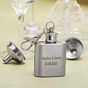 Personalized Stainless Steel 1-oz Flask