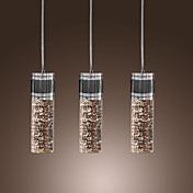 Artistic Pendant Light with 3 Lights - Cylinder Shade