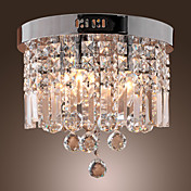 Luxuriant Flush Mount with Crystal Lampshade