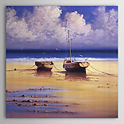 Hand-painted Landscape Oil Painting with Stretched Frame