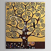 Hand-painted Oil Painting Abstract Portrait Gustav Klimt