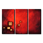 Hand Painted Oil Painting Abstract Set of 3 1211-AB0181
