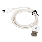 Charge and Data Sync Lightning Cable with Retail Package for iPad Mini, iPhone 5 and Others (1M)