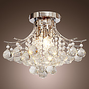 3 Light Modern Crystal Chandelier