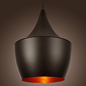 Artistic Pendant Light in Black Shade
