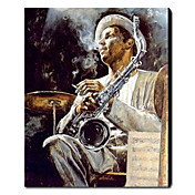 Hand Painted Oil Painting People Jazz Art 1211-PE0148