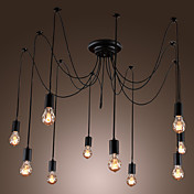 Artistic Chandeliers with 10 Lights Bulbs Design