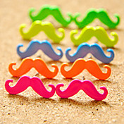 Women's Cute Little Beard Studs