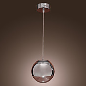 60W Pendant Light in Globe Metal Shape