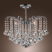 Luxuriant Crystal Chandelier with 5 Lights