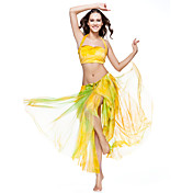 Dancewear Polyester With Dye Belly Skirt for Ladies More Colors