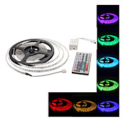 Waterproof 5M 300x3528 SMD RGB Light LED Strip Lamp with 44-Button Remote Controller Set (12V)