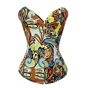 Spandex with Jacquard Front Busk Closure Special Occasion Corsets(More Colors)