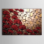 Hand-painted Floral Oil Painting with Stretched Frame