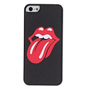 Red Lips Pattern Hard Case for iPhone 5