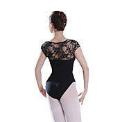 Lace Back Dancewear Cotton/Spandex Leotard For Ladies