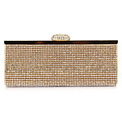 Unique Polyester with Crystals Evening Handbag/Clutches(More Colors)