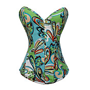 Spandex with Jacquard Front Busk Closure Special Occasion Corsets(More Colors)