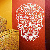 Removable Skull Nature Wall Stickers