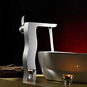Sprinkle® by Lightinthebox - Single Handle Centerset Solid Brass Bathroom Sink Faucet(Tall)-Chrome Finish