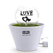 Romantic Grass Night Light for Sleep(Heart)